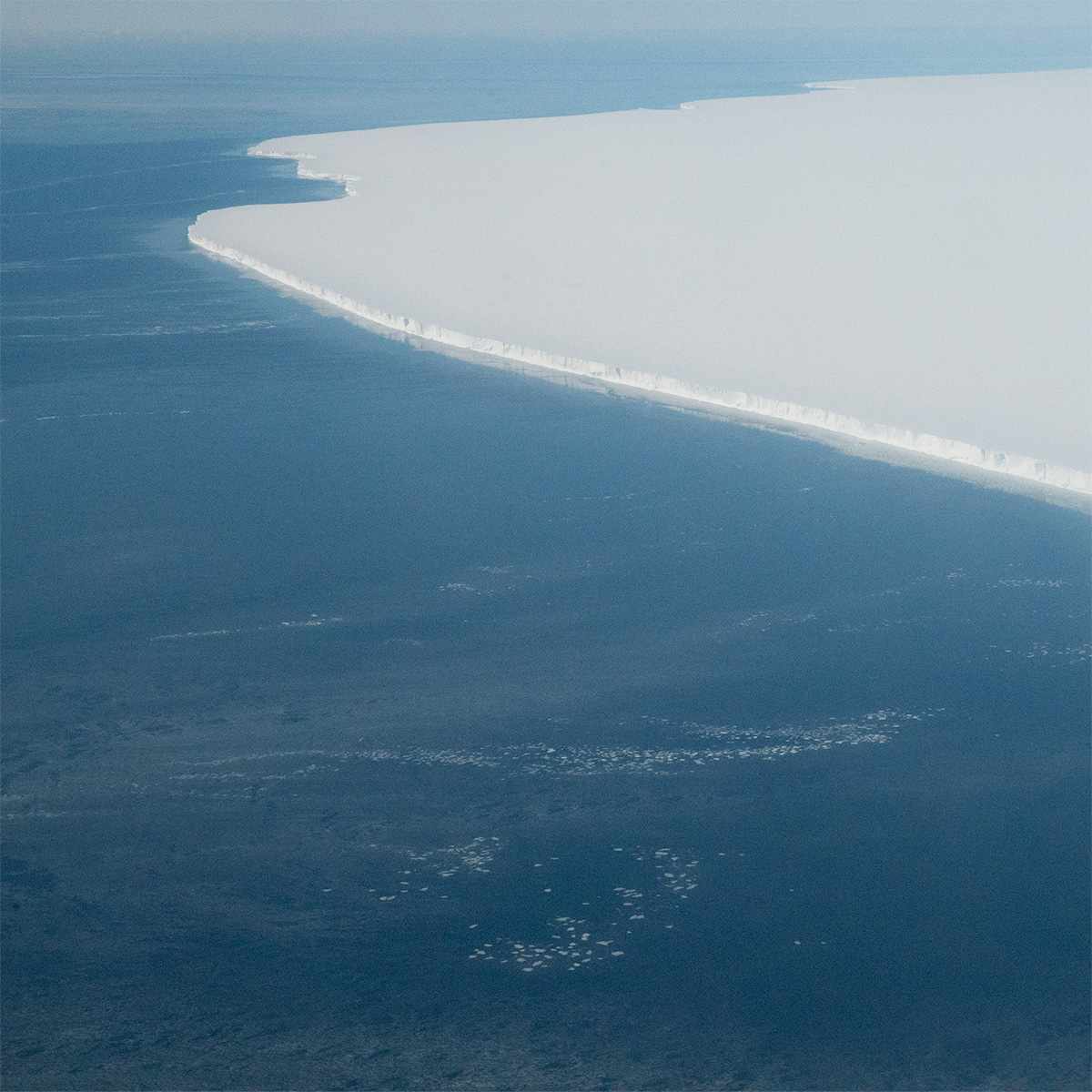 Antarctic ice retreat